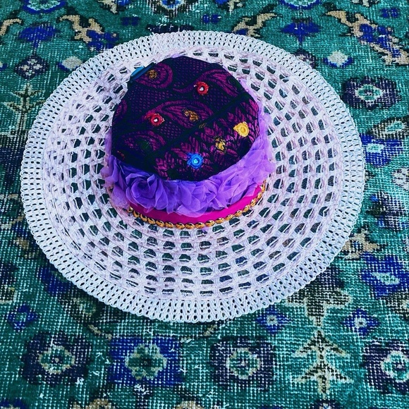 Customed “Tangiers” Summer Boho StrAw Hat main image 4